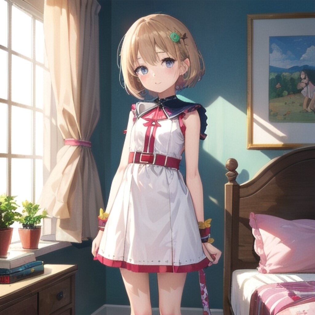 子供部屋の女児4