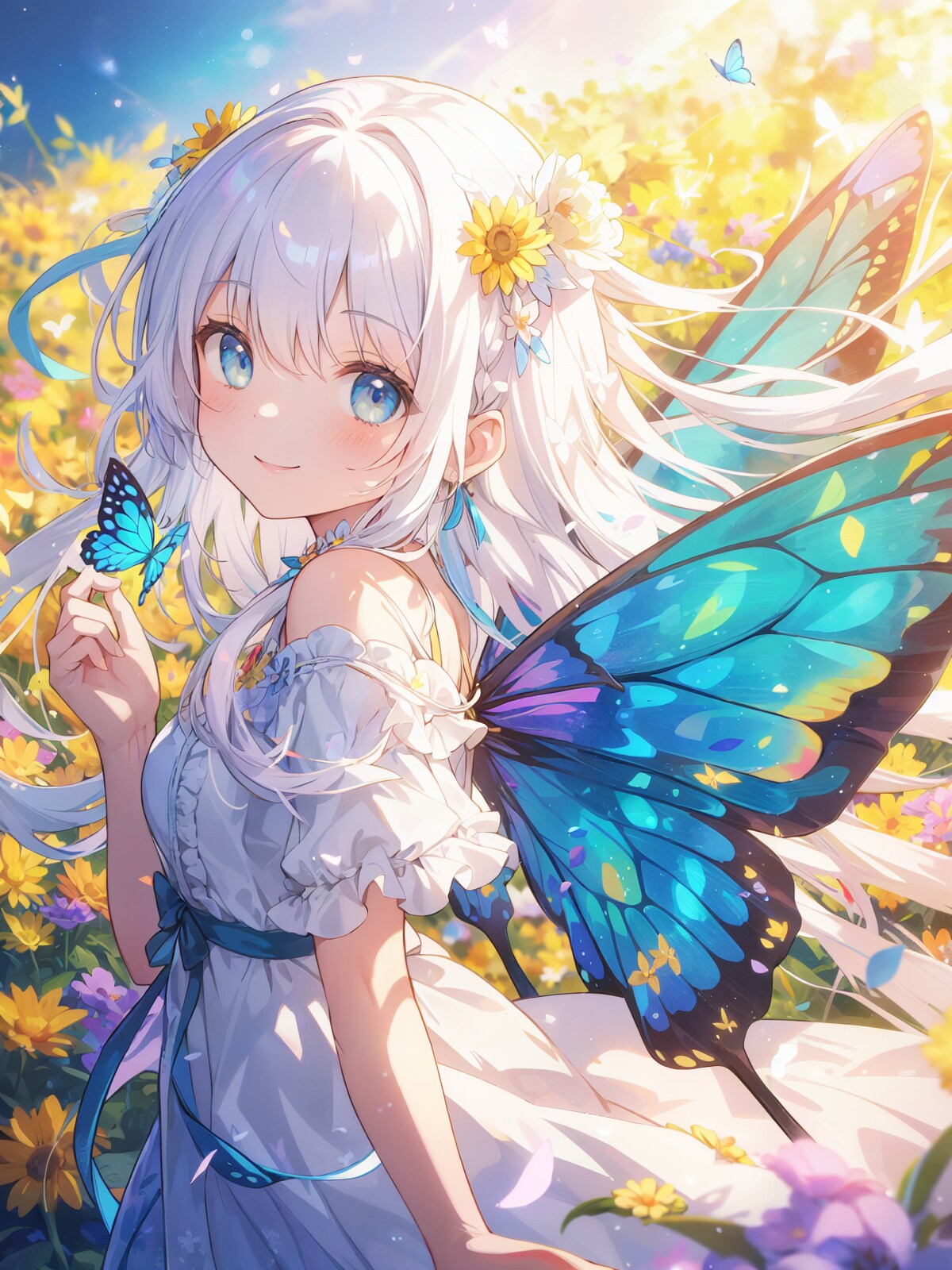 花畑の妖精