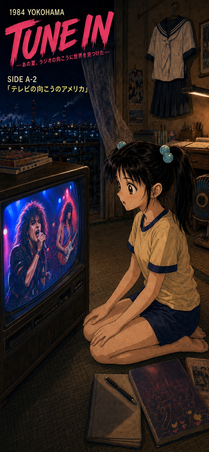 TUNE IN　SIDE A-2「テレビの向こうのアメリカ」 | の人気AIイラスト・グラビア