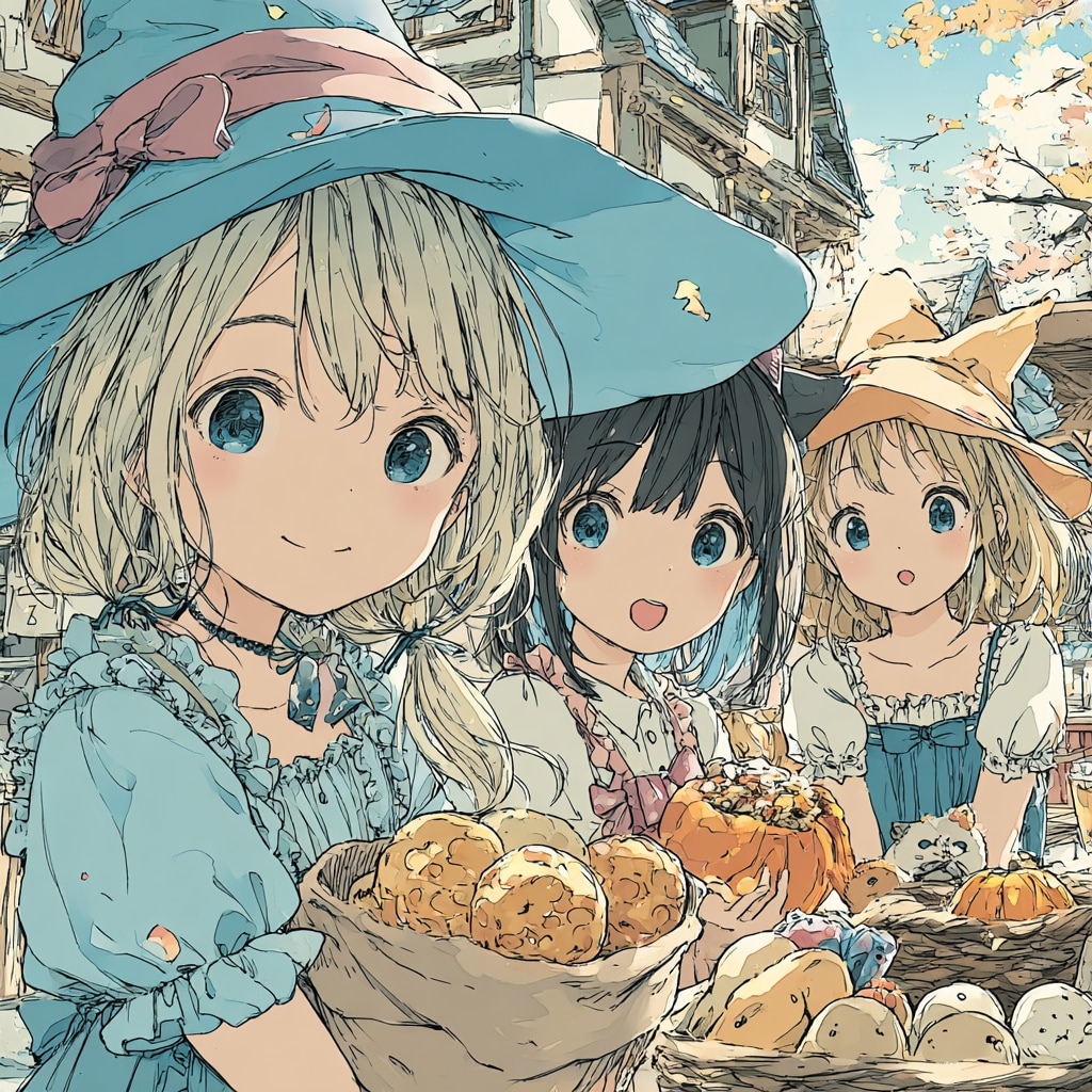 ハロウィンの買い物 | の人気AIイラスト・グラビア