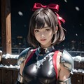 競泳水着 xリボンドヘヴィアーマー姫1 3枚目