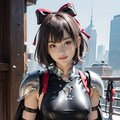 競泳水着 xリボンドヘヴィアーマー姫1 9枚目