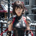 競泳水着 xリボンドヘヴィアーマー姫1 4枚目