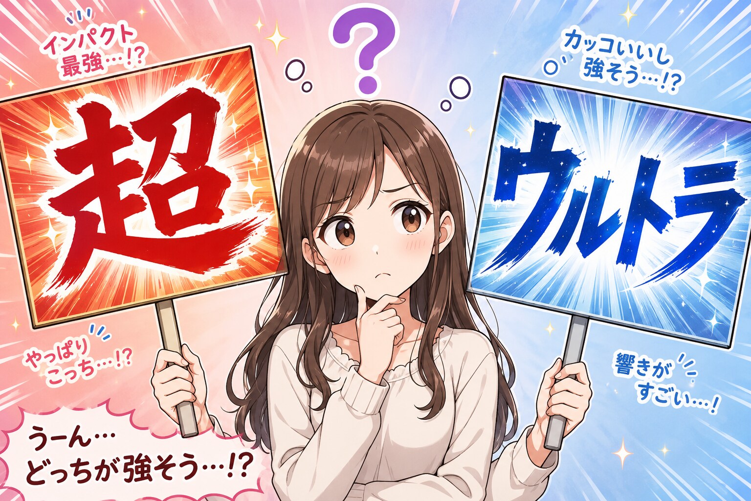 どっちが強そう?