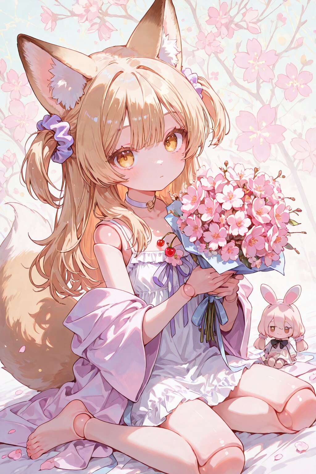 花嫁になったミラちゃん