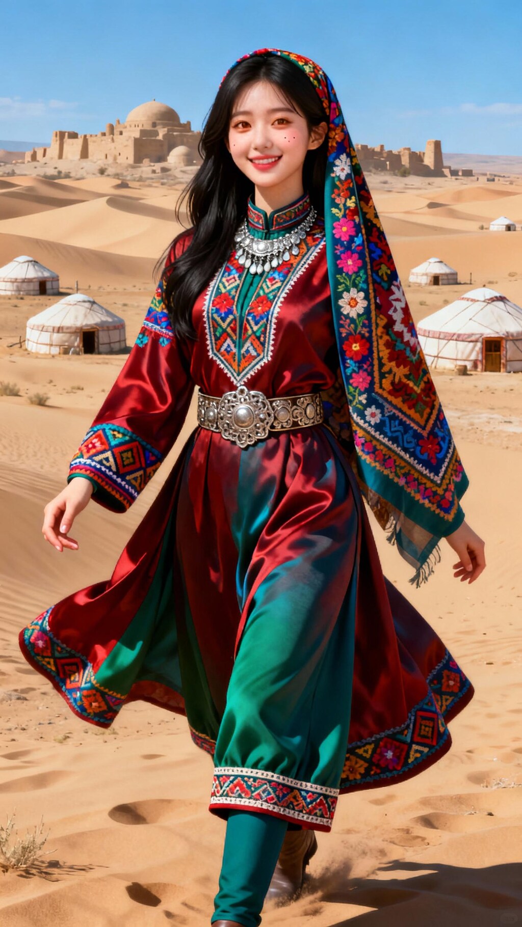 チュイット/トルクメニスタンの民族衣装