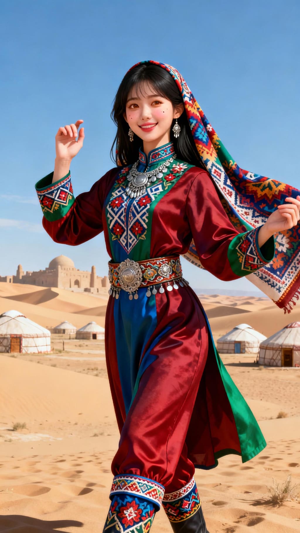 チュイット/トルクメニスタンの民族衣装