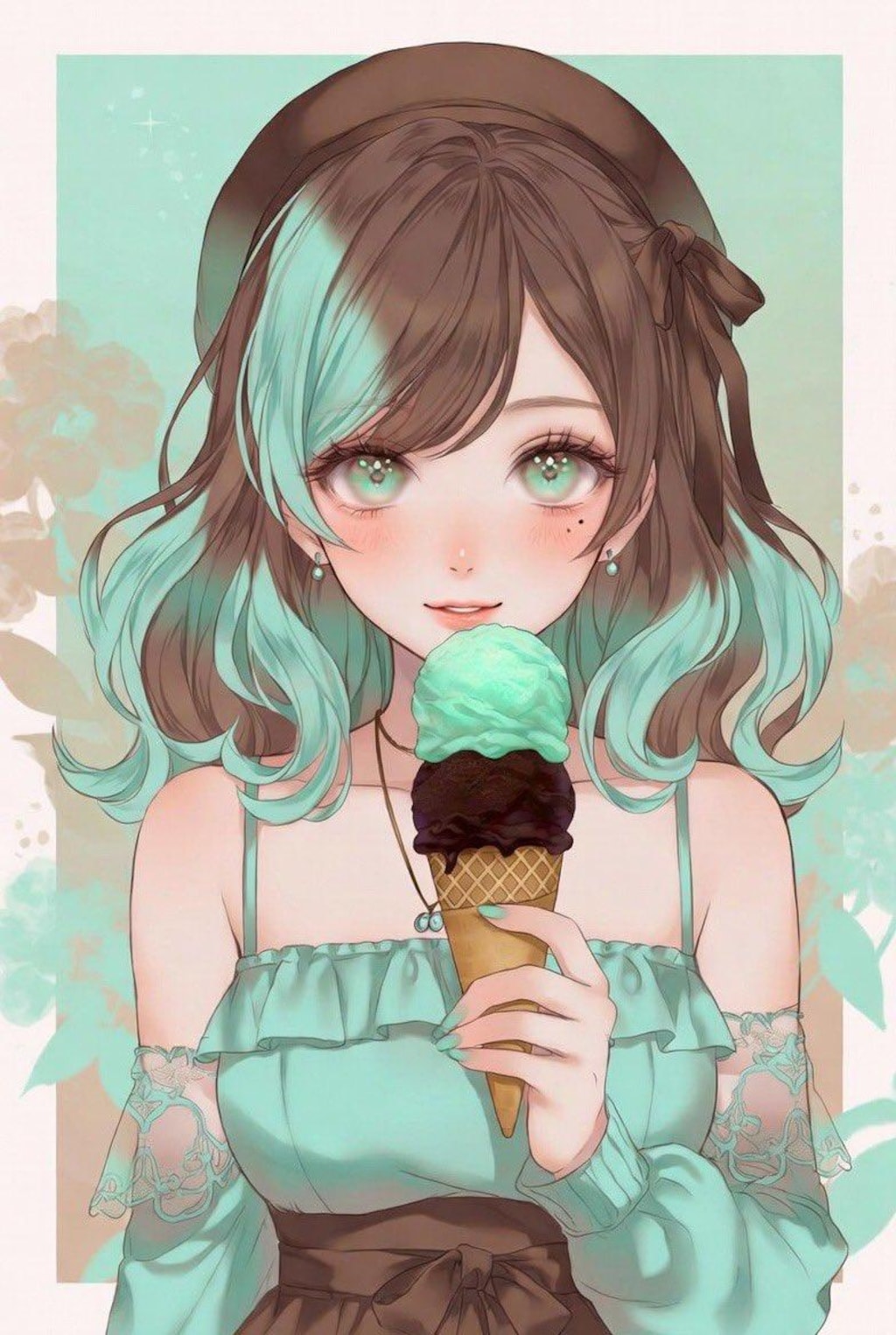 チョコミント🍦