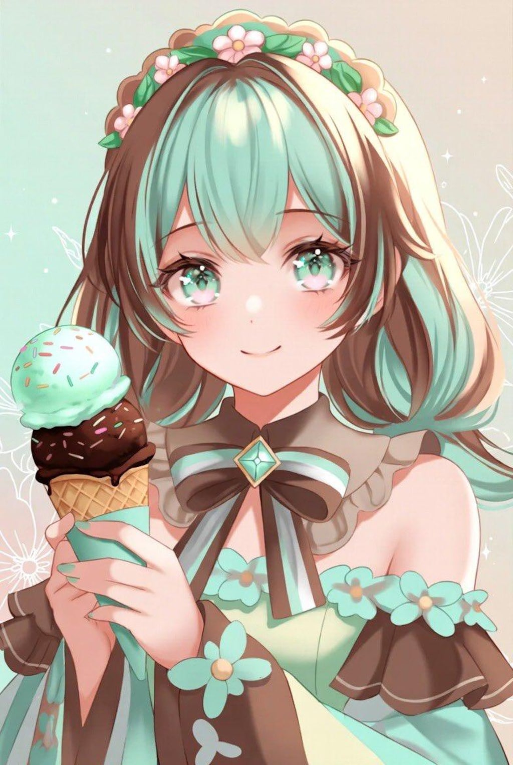 チョコミント🍦