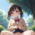 ひなたの野外おしっこ 5枚目