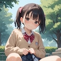 ひなたの野外おしっこ 4枚目