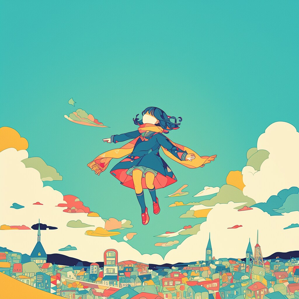 飛び上がる気持ち | の人気AIイラスト・グラビア