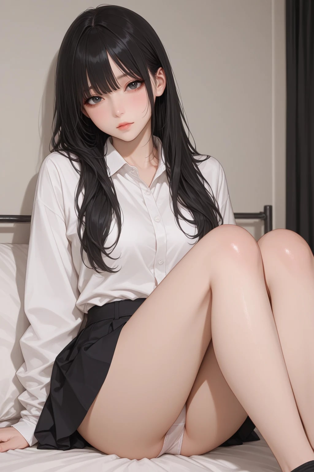 チラ見え