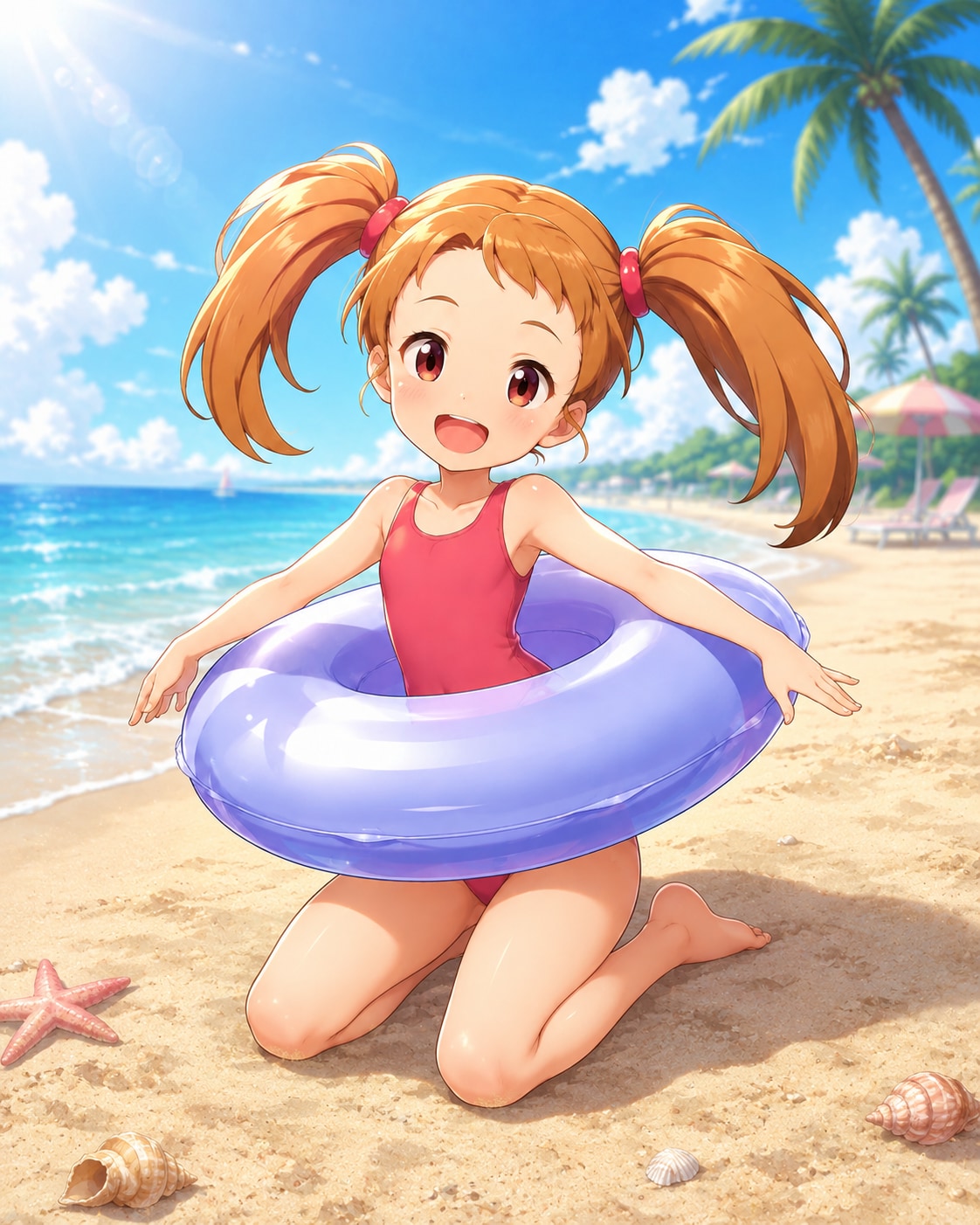 うきわガールちゃん！