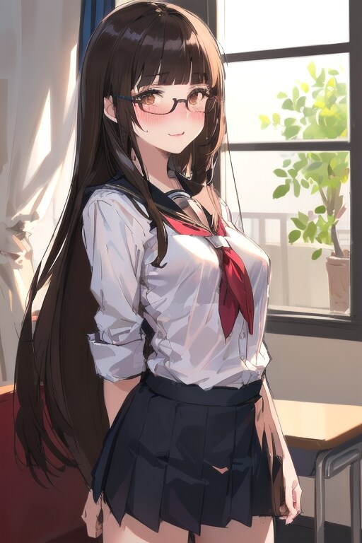 メガネっ娘