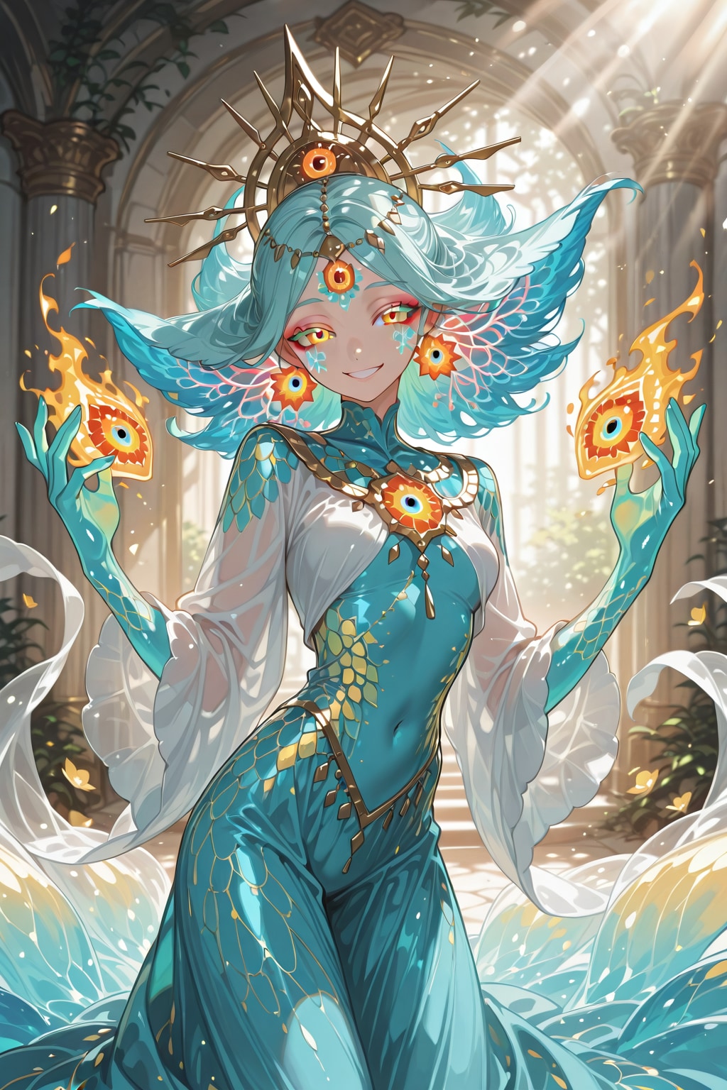 爽やか生き霊って書いたら(^^;; | の人気AIイラスト・グラビア