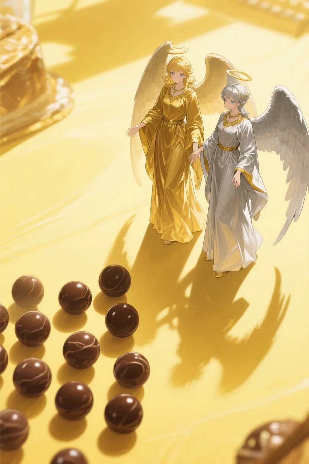 金と銀のエンゼル81 | の人気AIイラスト・グラビア