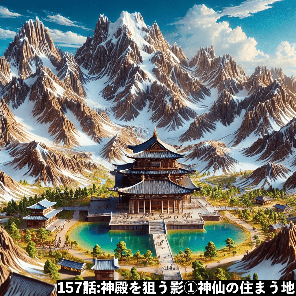 157話：神殿を狙う影①神仙の住まう地