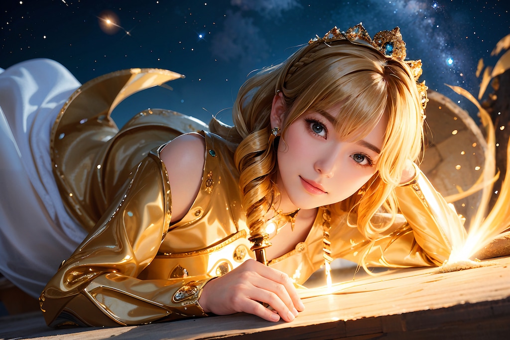 5枚] ドリルっぽい髪型の姫