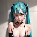 初音ミクです。005_水着 6枚目