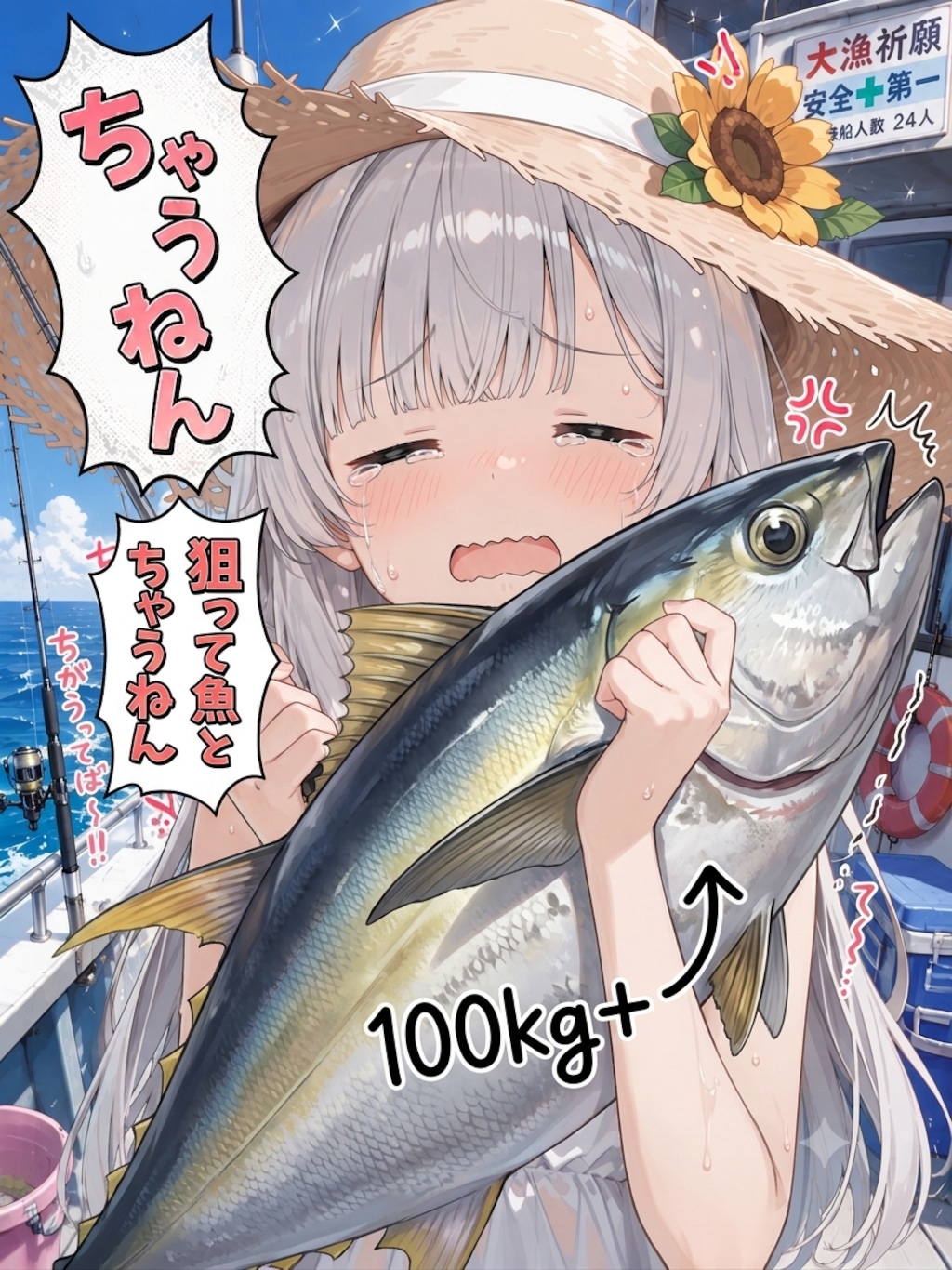 麦わらワンピのちゃうねんガール