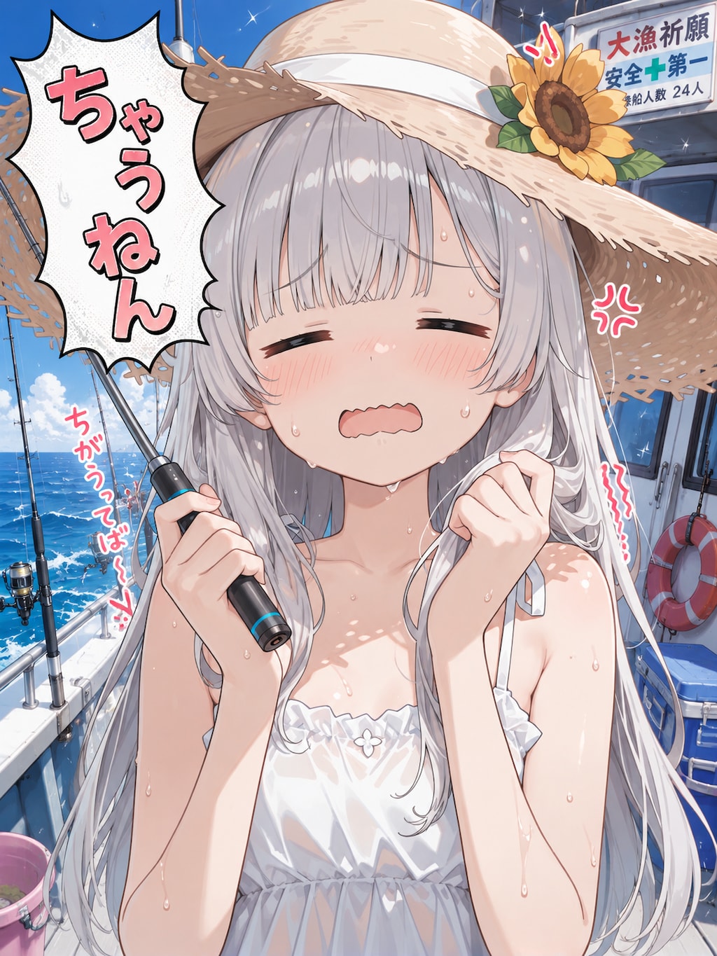 麦わらワンピのちゃうねんガール