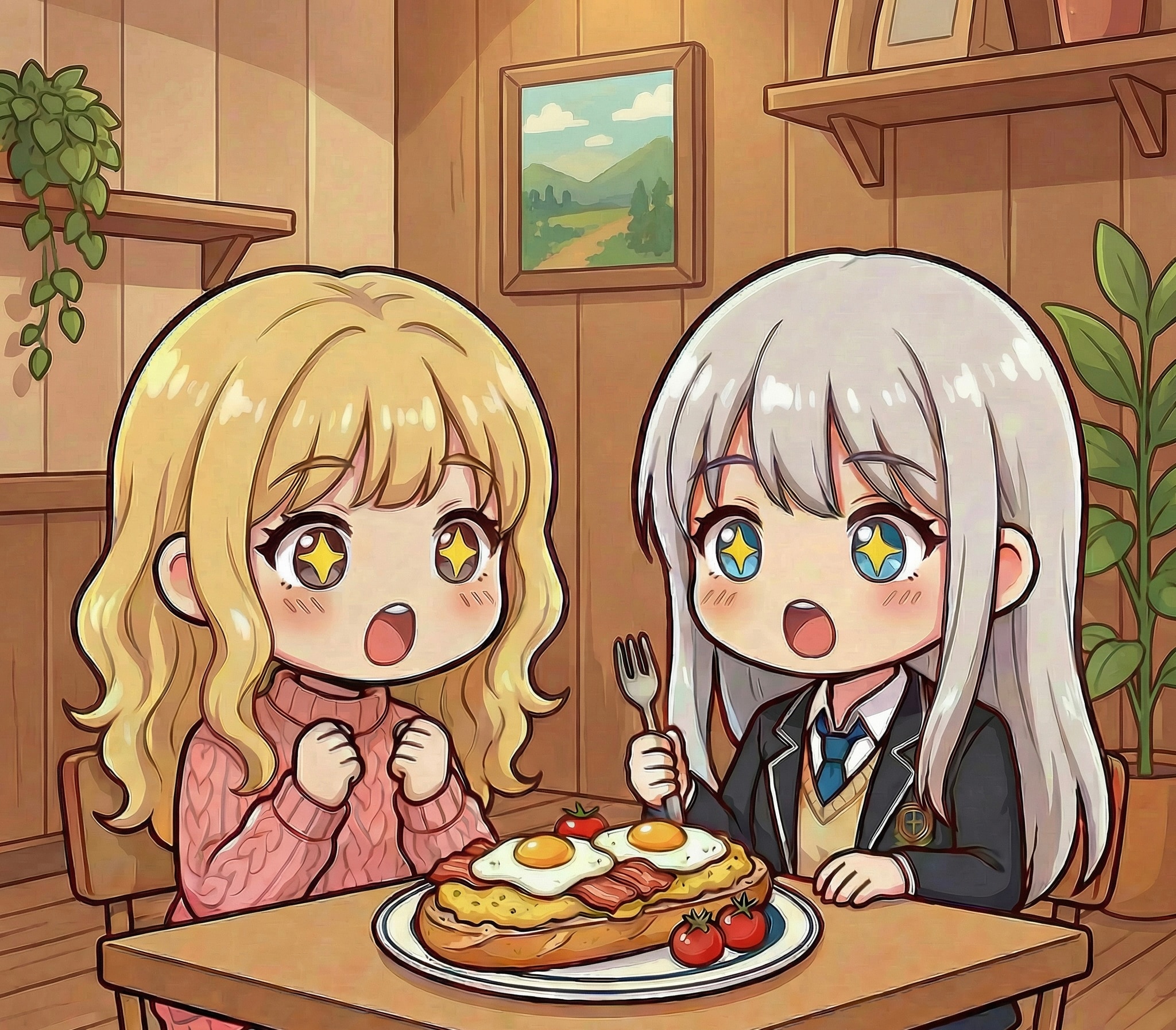 澄華さんと憧れのお店へ | の人気AIイラスト・グラビア