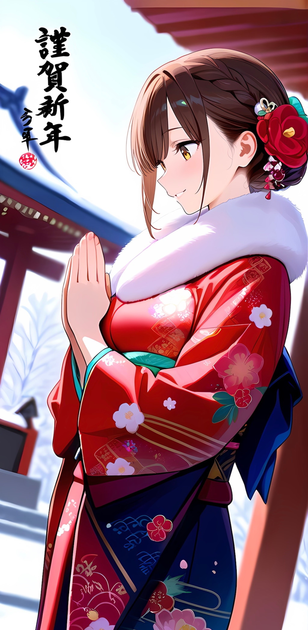 あけましておめでとうございます╰(*´︶`*)╯♡