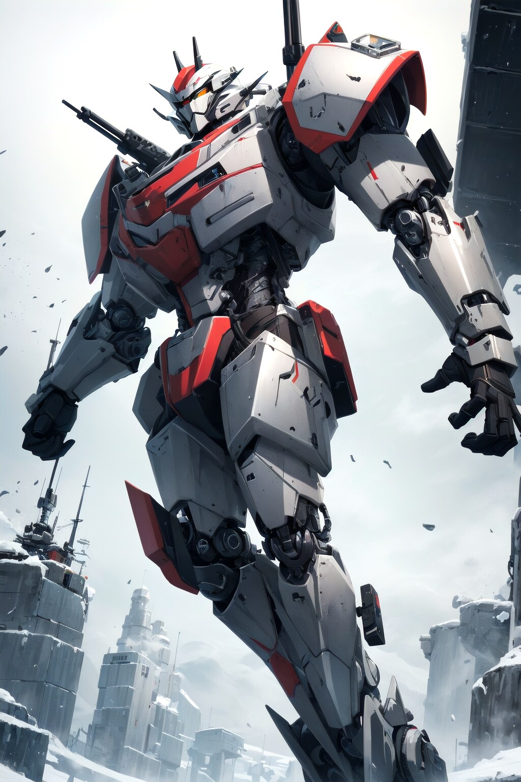 完全機械の… トランスフォーマー足すと若干ボリューム増す気がする