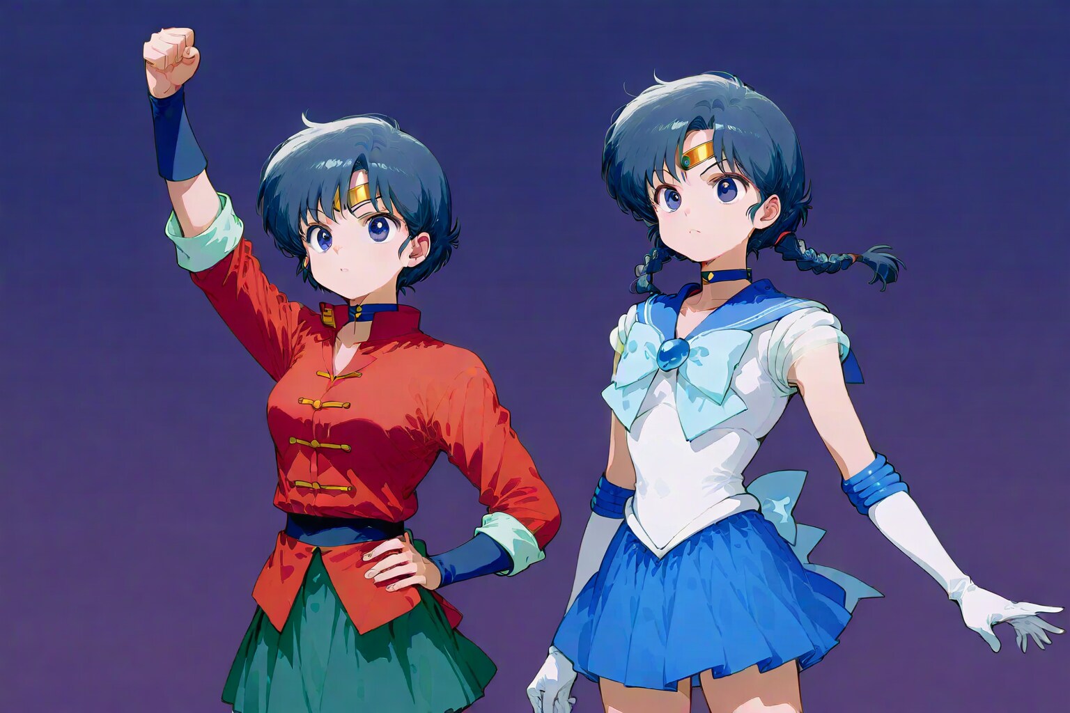 亜美ちゃん、らんまのコスプレをする | の人気AIイラスト・グラビア