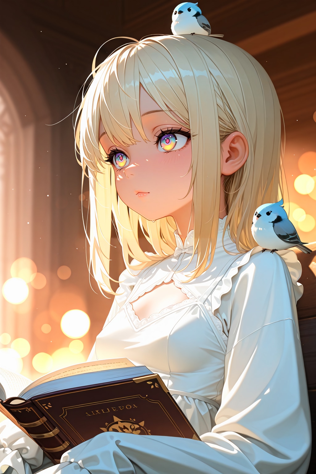 小鳥と少女 | の人気AIイラスト・グラビア