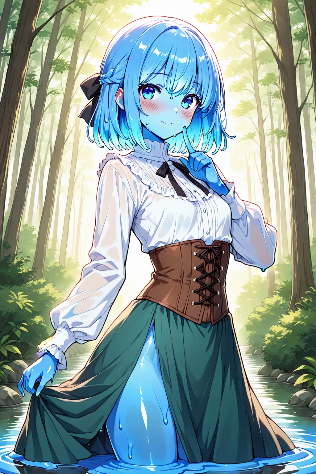 スライムちゃん | の人気AIイラスト・グラビア