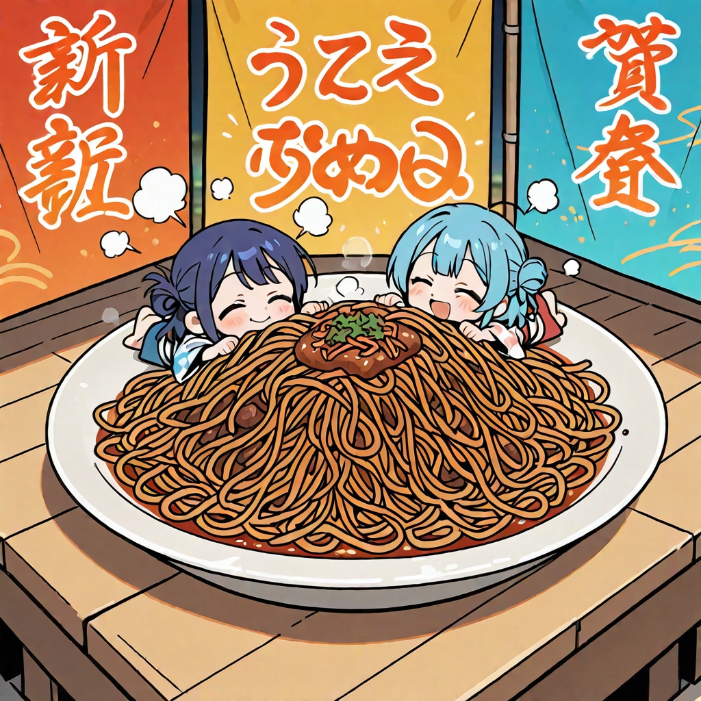 ソース焼きそば | の人気AIイラスト・グラビア