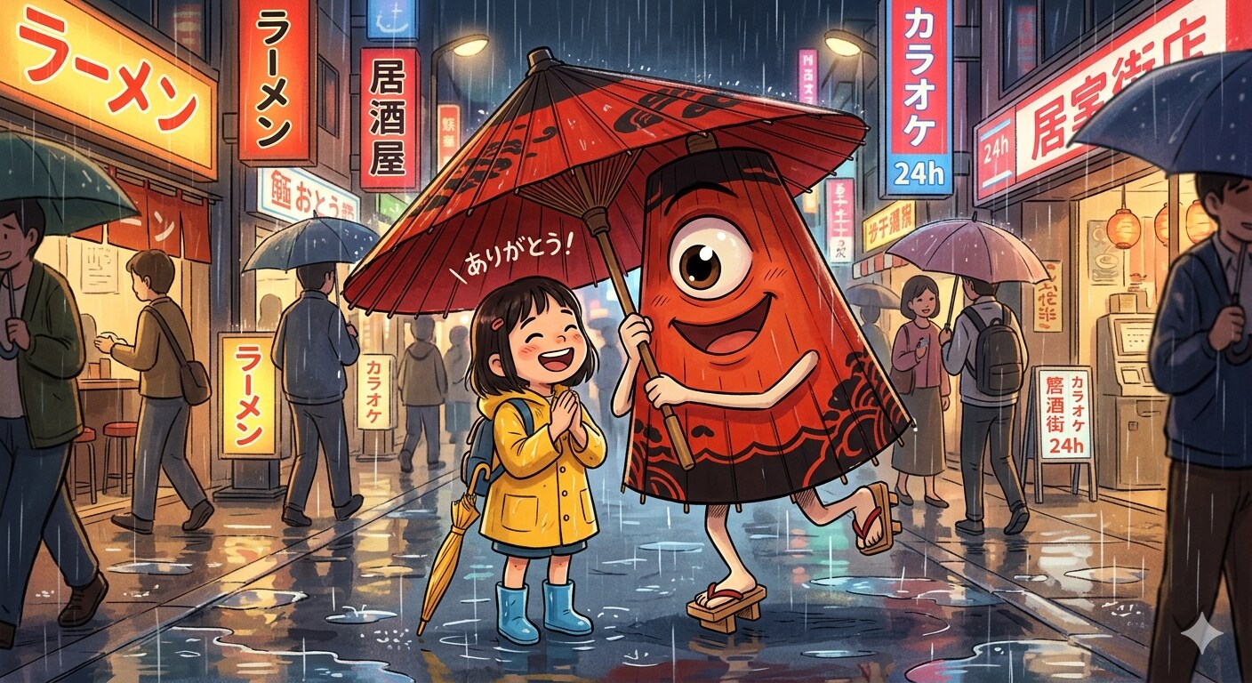 唐傘おばけ