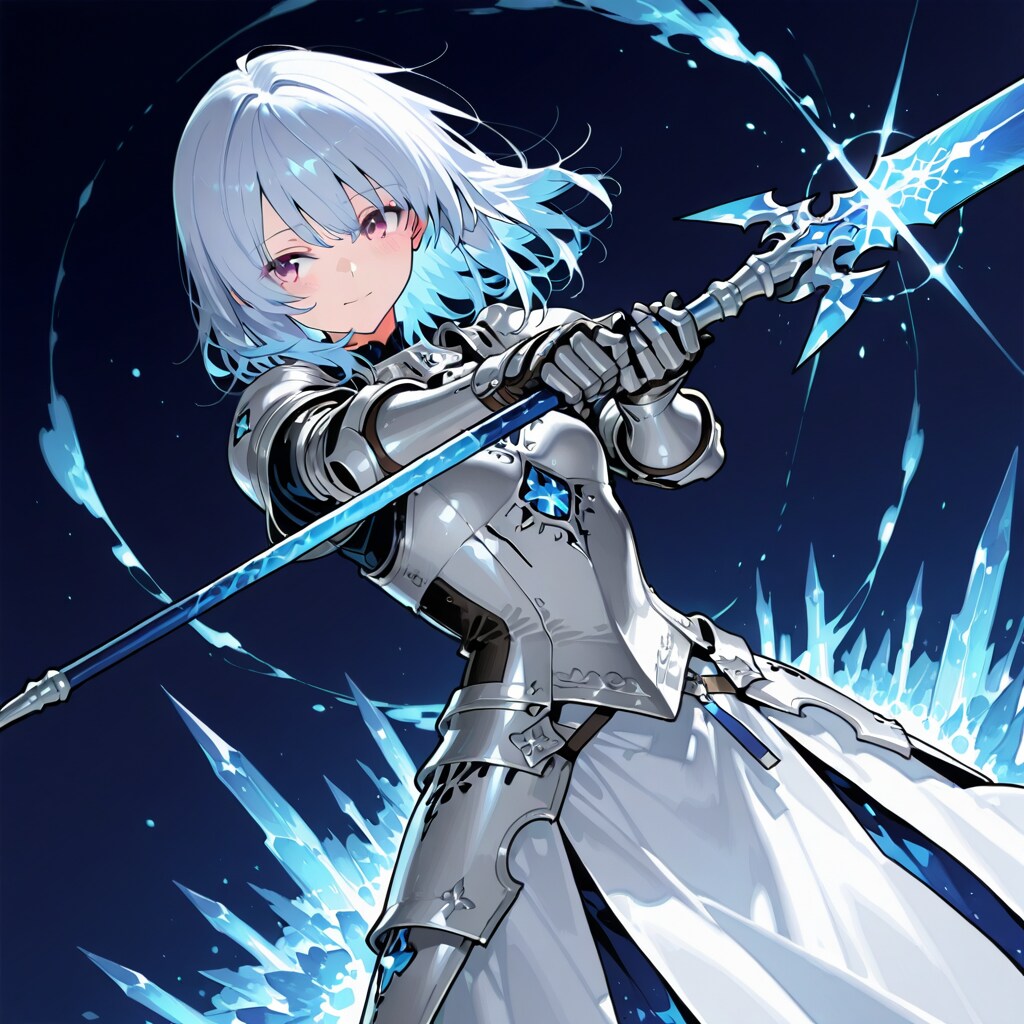 氷の少女騎士