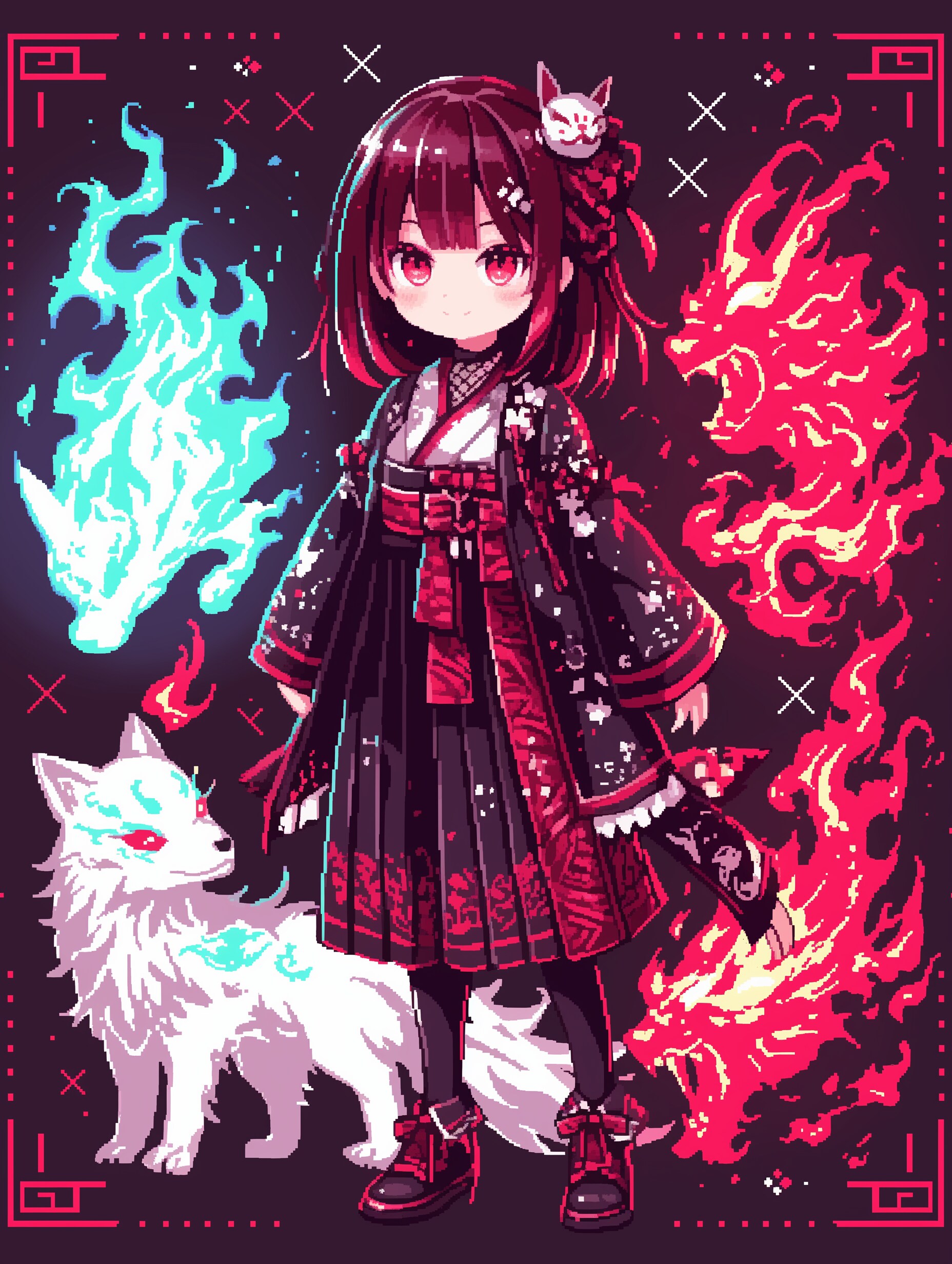 ピクセル悪魔娘