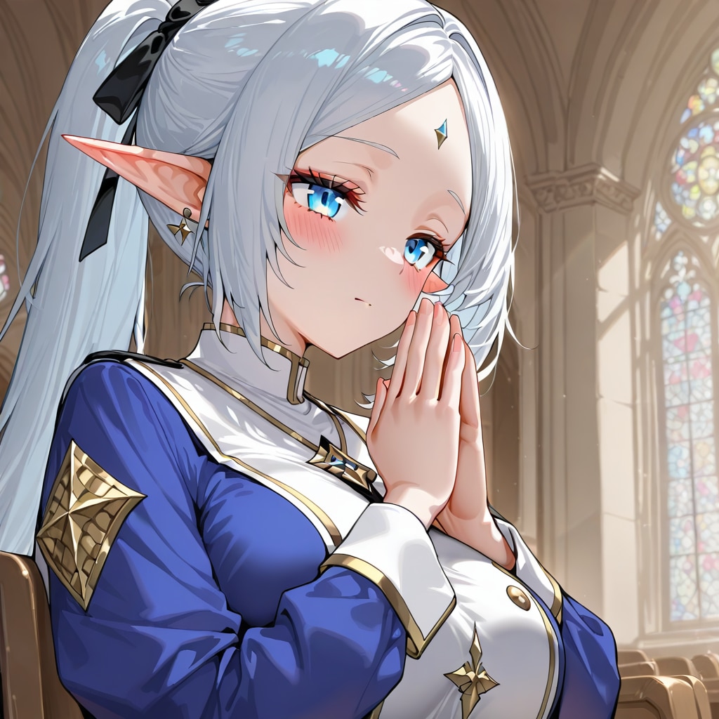 修道服 | の人気AIイラスト・グラビア