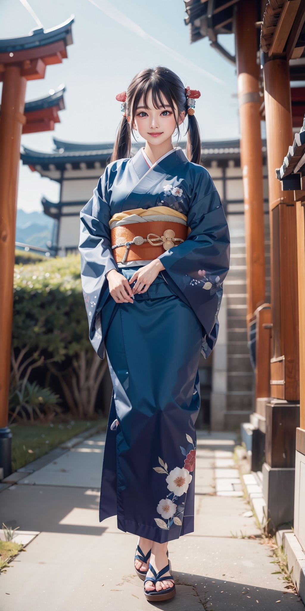 初詣撮影会その１（New Year's visit photo session part 1）