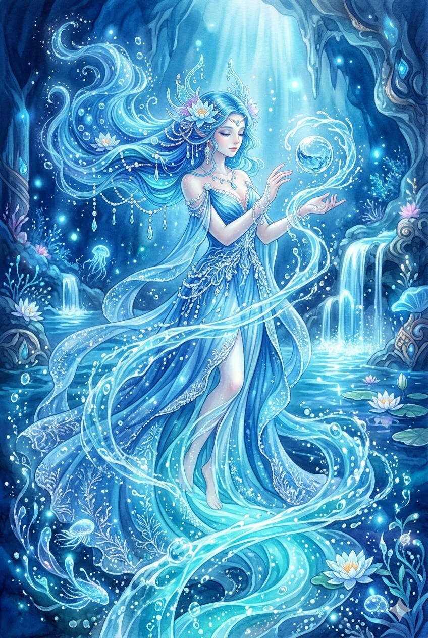 水の女神 | の人気AIイラスト・グラビア
