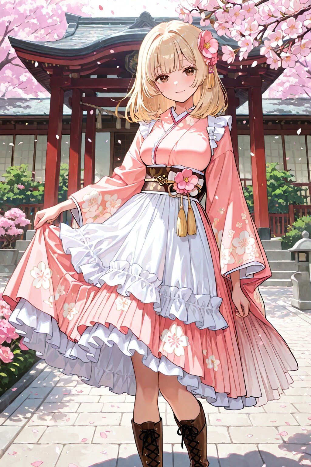 ある晴れの日に