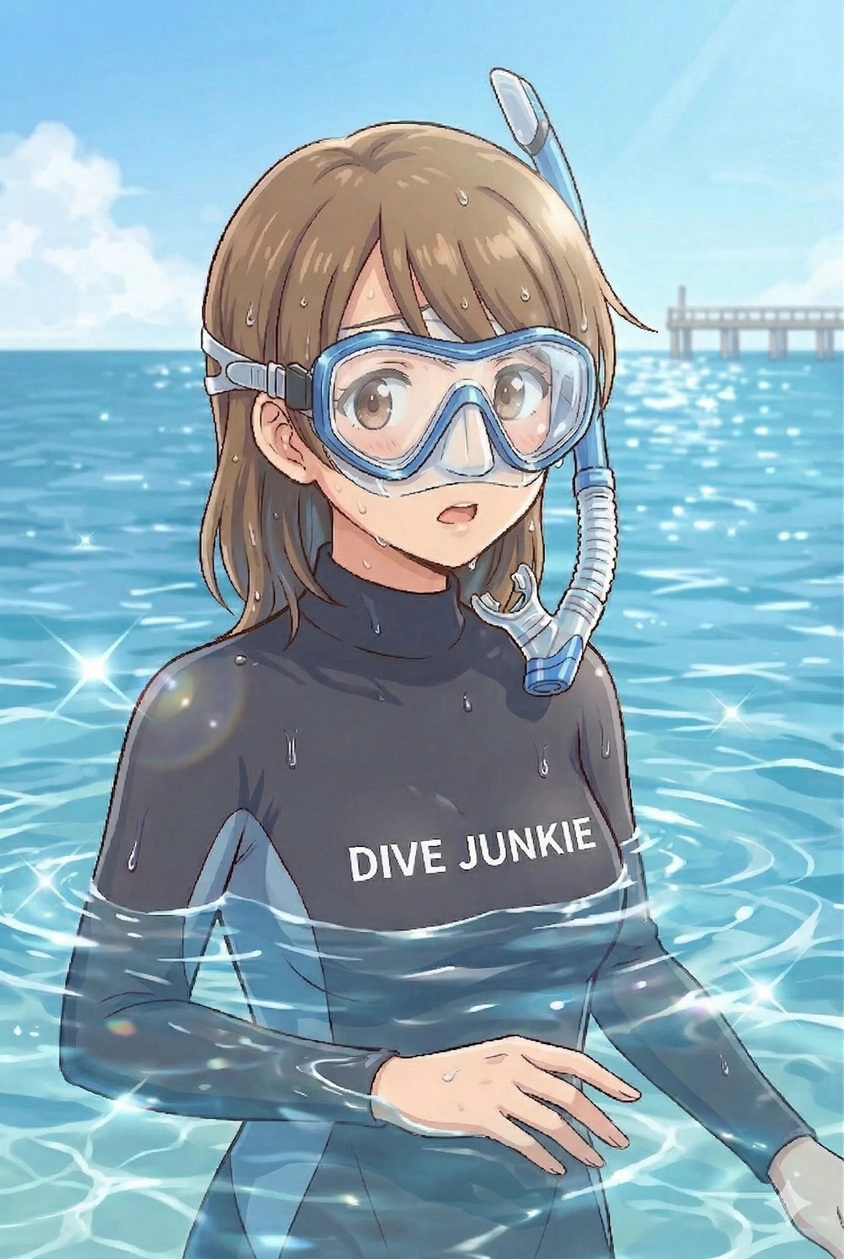 え？お医者さんはスノーケリングはかまわないって