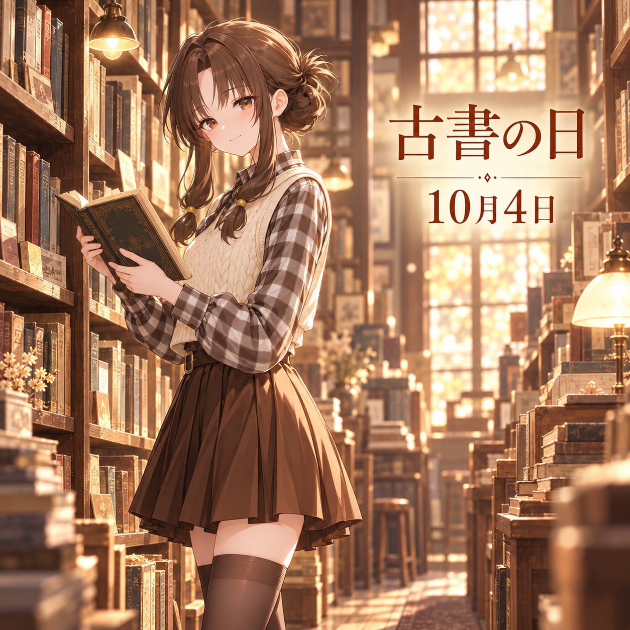 [今日は何の日 10/4] 古書の日 | の人気AIイラスト・グラビア