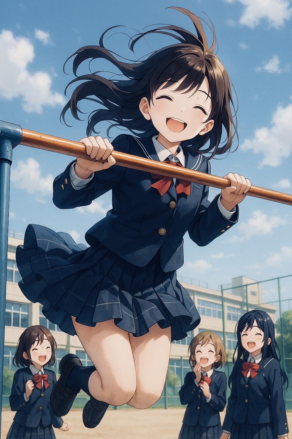 鉄棒チャレンジ