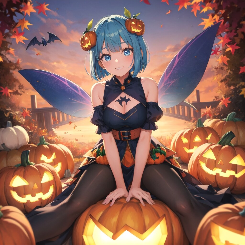 パンプキン・パレードの妖精 | の人気AIイラスト・グラビア