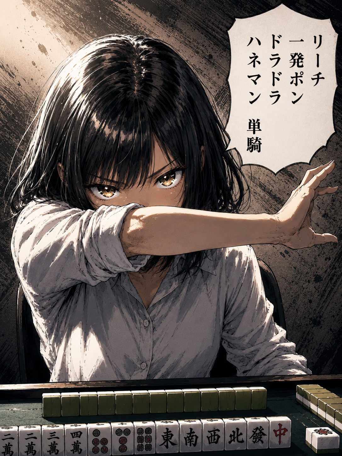 さるまん　麻雀回のネタ