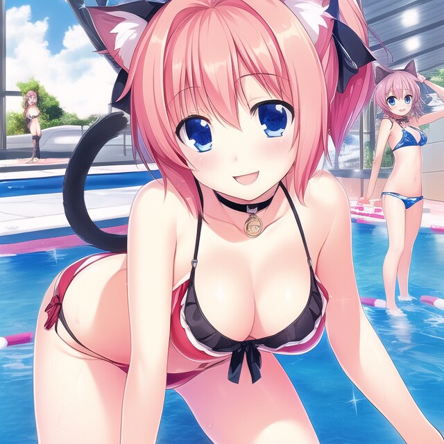 プールで遊ぼう！その３