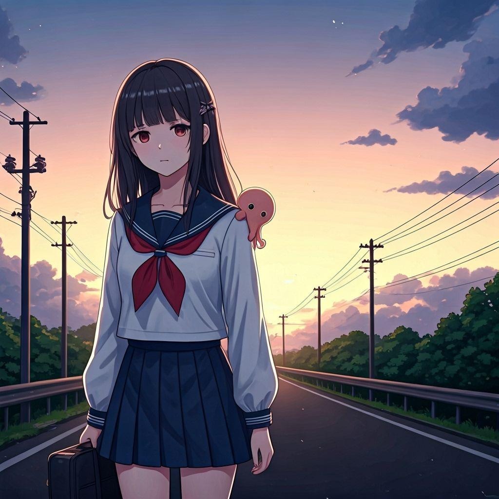 タコピーをのせる