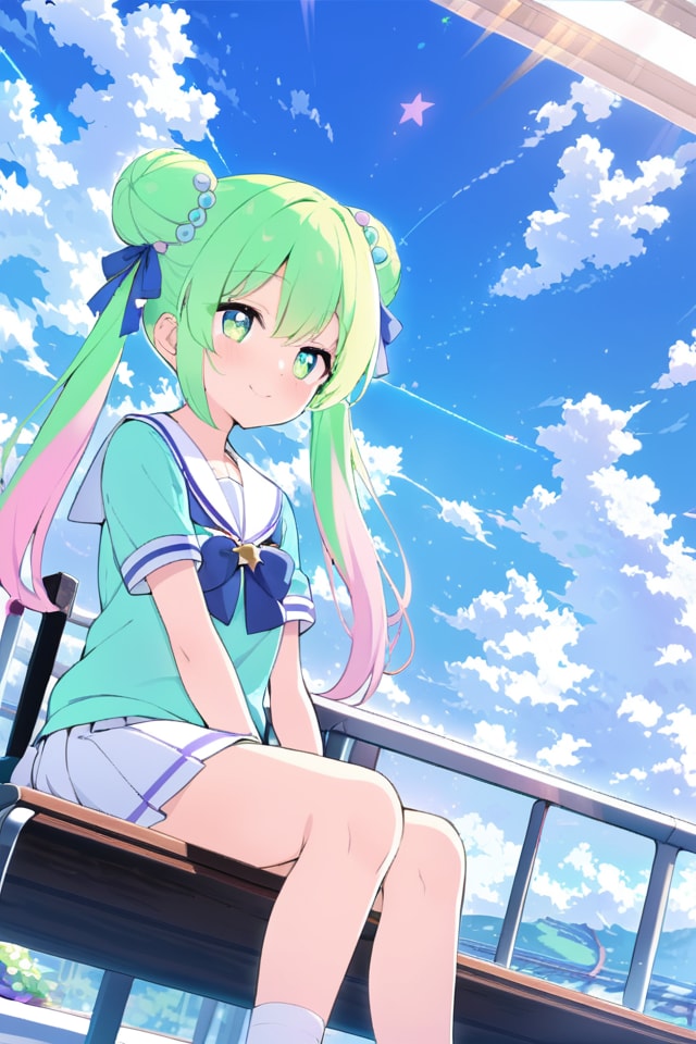 どこまでも青いから。 | の人気AIイラスト・グラビア