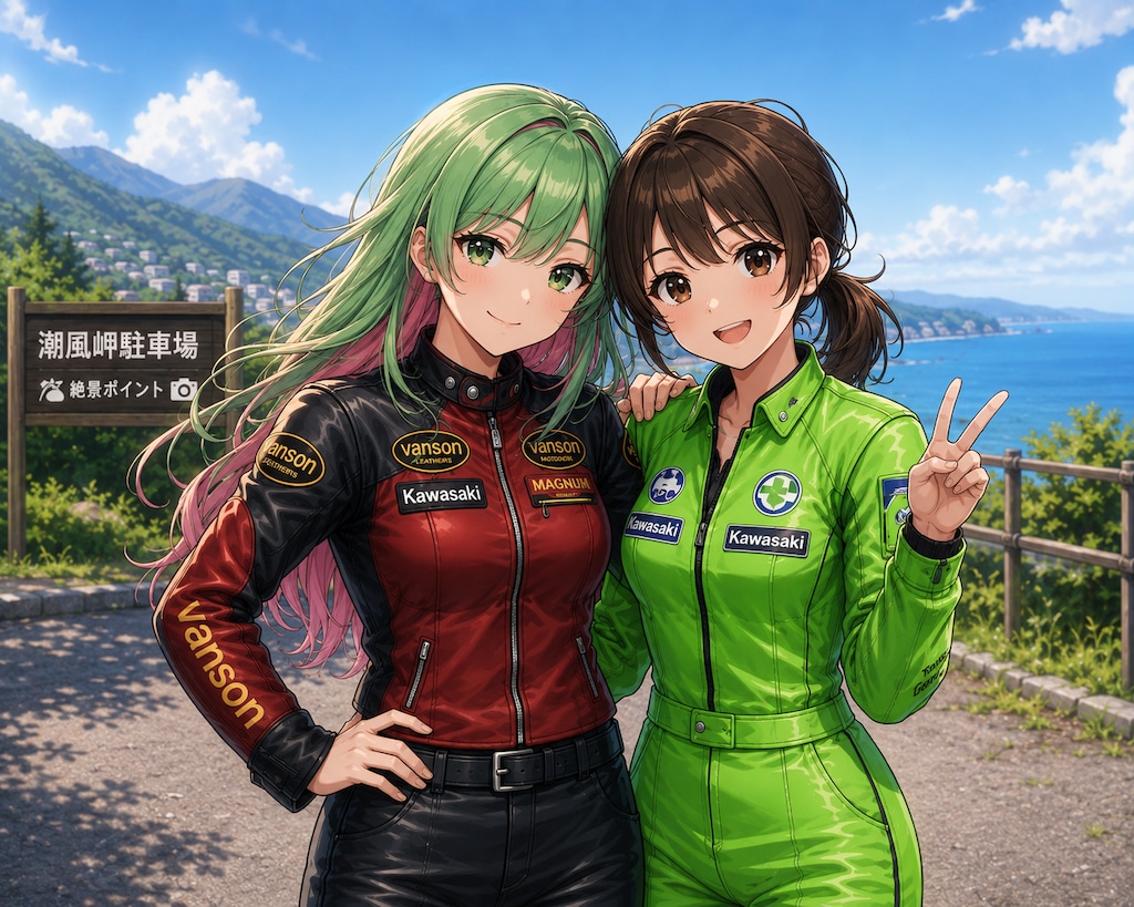 カワサキの女と、カワサキという女