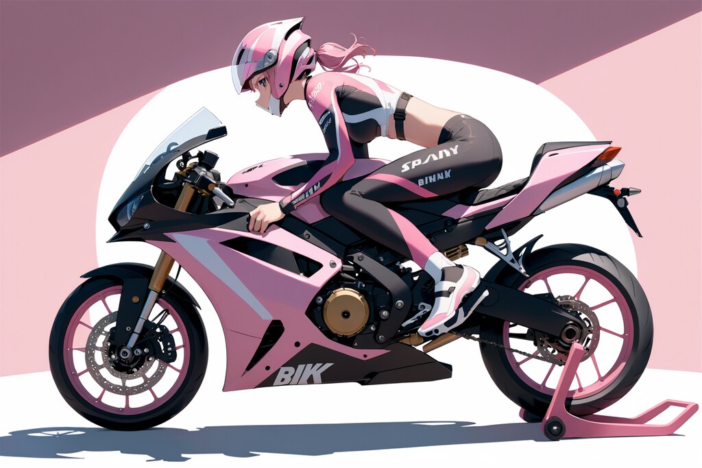 TEAM BLACK＆PINK  バイク部門